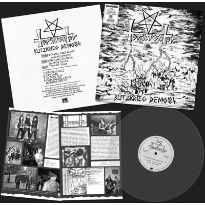 High Roller Tormentor - Blitzkrieg Demo '84 - Trans Ultra Clear - VINYL LP High Roller Tormentor - Blitzkrieg Demo '84 - Trans Ultra Clear - VINYL LP