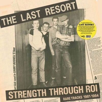 Radiation Reissues The Last Resort - Strength Through ROI - Rare Tracks 1981-1984 - VINYL LP Radiation Reissues The Last Resort - Strength Through ROI - Rare Tracks 1981-1984 - VINYL LP