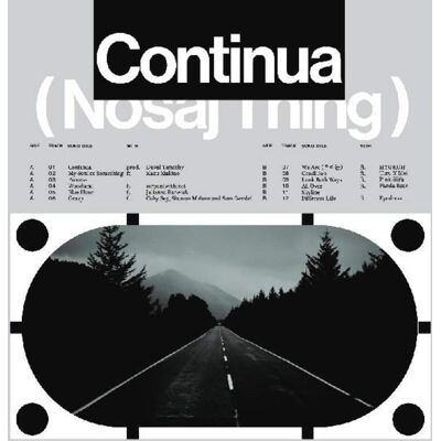 Luckyme Nosaj Thing - Continua - VINYL LP Luckyme Nosaj Thing - Continua - VINYL LP