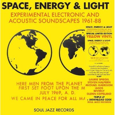 Soul Jazz Records Presents - Space, Energy & Light: Experimental Electronic And Acoustic - VINYL LP Soul Jazz Records Presents - Space, Energy & Light: Experimental Electronic And Acoustic - VINYL LP