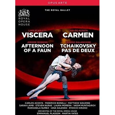 BBC / Opus Arte Carmen - Viscera Afternoon of a Faun - Tchaikovsky - DVD BBC / Opus Arte Carmen - Viscera Afternoon of a Faun - Tchaikovsky - DVD