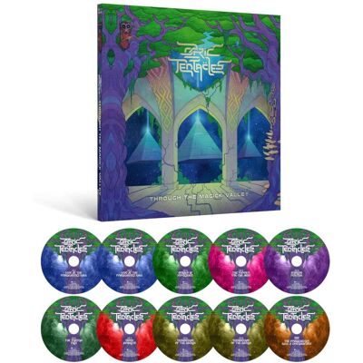 Kscope Import Ozric Tentacles - Through The Magick Valley - 9CD+DVD & Hardbound Book - COMPACT DISCS Kscope Import Ozric Tentacles - Through The Magick Valley - 9CD+DVD & Hardbound Book - COMPACT DISCS