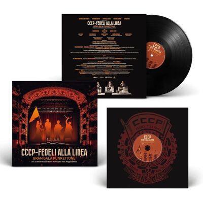 Universal Italy CCCP - Fedeli Alla Linea - Gran Gala Punkettone - LP+DVD - VINYL LP Universal Italy CCCP - Fedeli Alla Linea - Gran Gala Punkettone - LP+DVD - VINYL LP