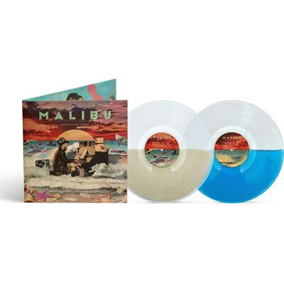 Obe / Apeshit Inc Anderson Paak - Malibu (10 Year Anniversary) - Water & Sand Filled - VINYL LP Obe / Apeshit Inc Anderson Paak - Malibu (10 Year Anniversary) - Water & Sand Filled - VINYL LP