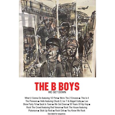 The Spitslam Record B Boys - We Get Down - CASSETTES The Spitslam Record B Boys - We Get Down - CASSETTES