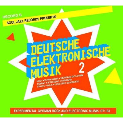 Soul Jazz Records Presents - Deutsche Elektronische Musik 2: Experimental German Rock And - VINYL LP Soul Jazz Records Presents - Deutsche Elektronische Musik 2: Experimental German Rock And - VINYL LP