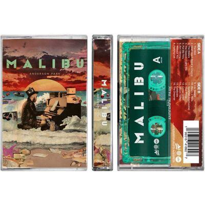 Obe / Apeshit Inc Anderson Paak - Malibu (10 Year Anniversary) - CASSETTES Obe / Apeshit Inc Anderson Paak - Malibu (10 Year Anniversary) - CASSETTES