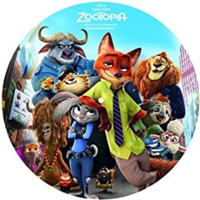 Disney Michael Giacchino - Music From Zootopia - VINYL LP Disney Michael Giacchino - Music From Zootopia - VINYL LP