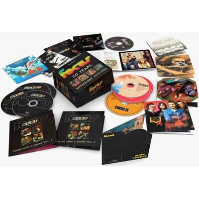 Red Bullet Focus - 50 Years Anthology 1970-1976 (9CD+2DVD PAL Region 0) - COMPACT DISCS Red Bullet Focus - 50 Years Anthology 1970-1976 (9CD+2DVD PAL Region 0) - COMPACT DISCS