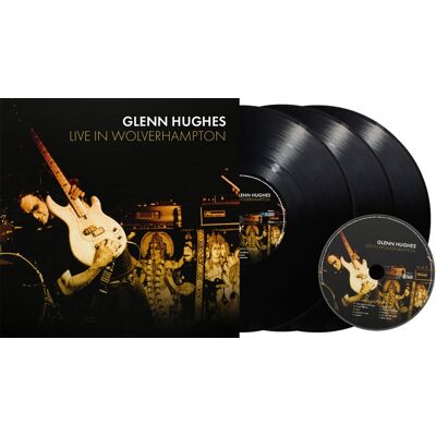 Reissued Sounds Glenn Hughes - Live In Wolverhampton - incl. CD - VINYL LP Reissued Sounds Glenn Hughes - Live In Wolverhampton - incl. CD - VINYL LP