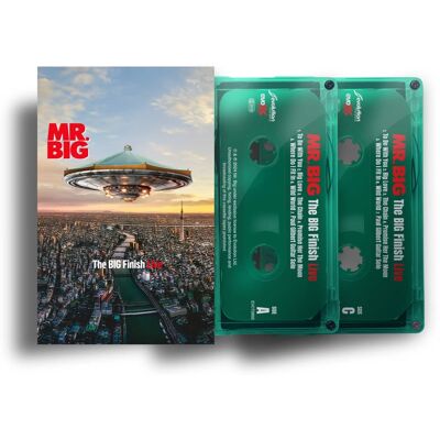 Evoxs Mr. Big - The BIG Finish Live ( 2 Cassette ) - CASSETTES Evoxs Mr. Big - The BIG Finish Live ( 2 Cassette ) - CASSETTES