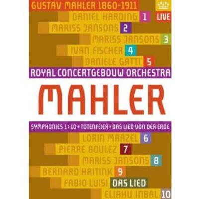 Rco Live Holland Royal Concertgebouw Orchestra - Symphonies 1-10 / Das Lied Von Der Erde - DVD Rco Live Holland Royal Concertgebouw Orchestra - Symphonies 1-10 / Das Lied Von Der Erde - DVD