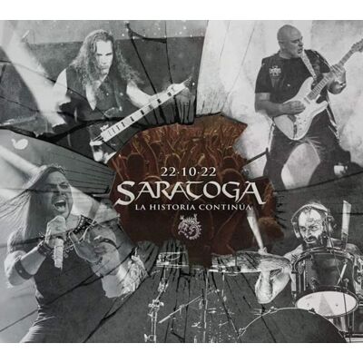 Maldito Records Saratoga - 20/10/22: La Historia Continua - 2Cd+Dvd - COMPACT DISCS Maldito Records Saratoga - 20/10/22: La Historia Continua - 2Cd+Dvd - COMPACT DISCS