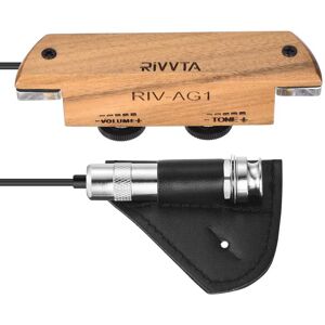Unique Bargains - Acoustic Guitar Pickups Acoustic Pickup with Volume Tone Control for Standard Steel String Acoustic Guitars - Walnut Unique Bargains - Acoustic Guitar Pickups Acoustic Pickup with Volume Tone Control for Standard Steel String Acoustic Guitars - Walnut