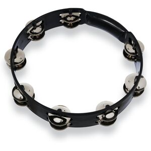 Latin Percussion - LPA190 Aspire 10-Inch Tambourine – Frame, 7 Steel Jingle Pairs, Formed Grip - Black Latin Percussion - LPA190 Aspire 10-Inch Tambourine – Frame, 7 Steel Jingle Pairs, Formed Grip - Black