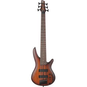 Ibanez - SR506AMHL SR Standard 6str Electric Bass - Mahogany Brown Burst Low Gloss Ibanez - SR506AMHL SR Standard 6str Electric Bass - Mahogany Brown Burst Low Gloss