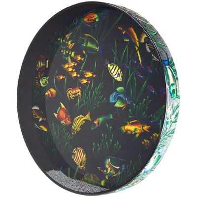 Remo - 22" Fish Graphic Ocean Drum with Acousticon Shell and Clear Mylar Drumhead Remo - 22" Fish Graphic Ocean Drum with Acousticon Shell and Clear Mylar Drumhead