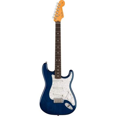 Fender - Artist Series Cory Wong Stratocaster Electric Guitar, Sapphire Blue Transparent Fender - Artist Series Cory Wong Stratocaster Electric Guitar, Sapphire Blue Transparent