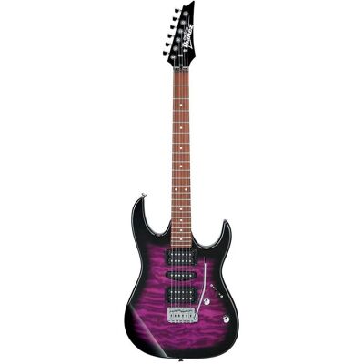 Ibanez - GIO GRX70QA Electric Guitar, Transparent Violet - Sunburst Ibanez - GIO GRX70QA Electric Guitar, Transparent Violet - Sunburst