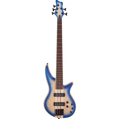 Jackson - Pro Series Spectra Bass SBP V 5-String Electric Guitar, Caramelized Jatoba Fingerboard, Blue Burst Jackson - Pro Series Spectra Bass SBP V 5-String Electric Guitar, Caramelized Jatoba Fingerboard, Blue Burst