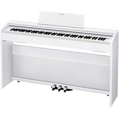 Casio - PX-870 Keyboard with 88 Velocity-Sensitive Keys - White wood Casio - PX-870 Keyboard with 88 Velocity-Sensitive Keys - White wood