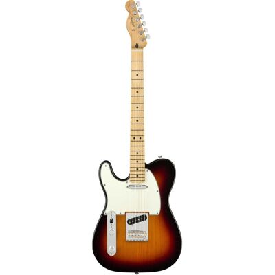 Fender - Player Telecaster Left-Handed Electric Guitar, Maple Fingerboard, 3-Color Sunburst Fender - Player Telecaster Left-Handed Electric Guitar, Maple Fingerboard, 3-Color Sunburst