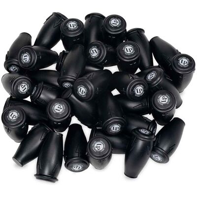 Latin Percussion - LP201-BK Conga Shaker 36 Pack Handheld Percussion Instruments for Group Music Activities Latin Percussion - LP201-BK Conga Shaker 36 Pack Handheld Percussion Instruments for Group Music Activities