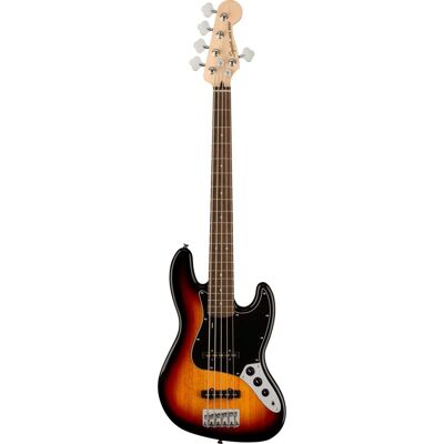 Squier - Affinity Series Jazz Bass V 5-String Electric Guitar, Laurel Fingerboard, 3-Color Sunburst Squier - Affinity Series Jazz Bass V 5-String Electric Guitar, Laurel Fingerboard, 3-Color Sunburst