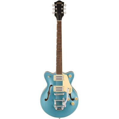 Gretsch - G2655T Streamliner Center Block Jr. Double-Cut with Bigsby Electric Guitar, Laurel Fingerboard, Arctic Blue Gretsch - G2655T Streamliner Center Block Jr. Double-Cut with Bigsby Electric Guitar, Laurel Fingerboard, Arctic Blue
