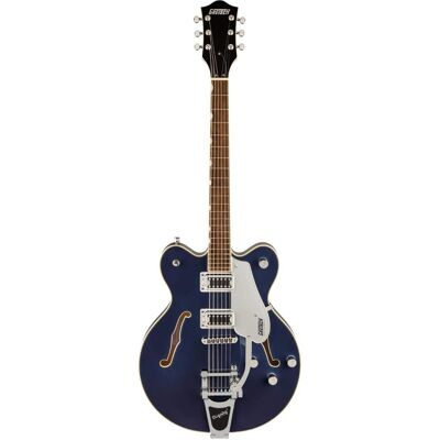 Gretsch - G5622T Electromatic Center Block Double-Cut with Bigsby Electric Guitar, Laurel Fingerboard, Midnight Sapphire Gretsch - G5622T Electromatic Center Block Double-Cut with Bigsby Electric Guitar, Laurel Fingerboard, Midnight Sapphire