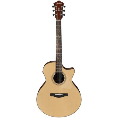 Ibanez - AE275 Acoustic Electric Guitar, Katalox Fretboard, 25.6" Neck Scale, Natural Low Gloss Ibanez - AE275 Acoustic Electric Guitar, Katalox Fretboard, 25.6" Neck Scale, Natural Low Gloss