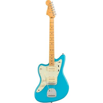 Fender - American Professional II Jazzmaster Left-Handed Electric Guitar, Maple Fingerboard, Miami Blue Fender - American Professional II Jazzmaster Left-Handed Electric Guitar, Maple Fingerboard, Miami Blue