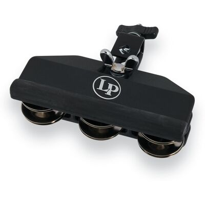 Latin Percussion - LP1207-T Jam Tamb Mounted Tambourine, Steel Jingles, Rubber Playing Surface Latin Percussion - LP1207-T Jam Tamb Mounted Tambourine, Steel Jingles, Rubber Playing Surface