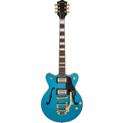 Gretsch - Limited Edition G2655TG Streamliner Series Electric Guitar with Bigsby, Riviera Blue Gretsch - Limited Edition G2655TG Streamliner Series Electric Guitar with Bigsby, Riviera Blue