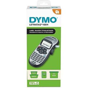 Dymo - LetraTag LT-100H Portable Thermal Label Maker - Silver Dymo - LetraTag LT-100H Portable Thermal Label Maker - Silver