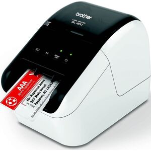Brother - QL-800 High-Speed Thermal Label Printer - White/Black Brother - QL-800 High-Speed Thermal Label Printer - White/Black
