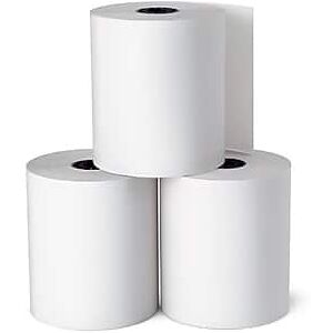 Staples - Thermal Cash Register/POS Rolls, 1-Ply, 3 1/8" x 230', 10/Pack - White Staples - Thermal Cash Register/POS Rolls, 1-Ply, 3 1/8" x 230', 10/Pack - White