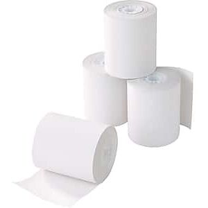 Staples - Thermal Cash Register/POS Rolls, 1-Ply, 3 1/8" x 90', BPA Free, 72/Carton - White Staples - Thermal Cash Register/POS Rolls, 1-Ply, 3 1/8" x 90', BPA Free, 72/Carton - White