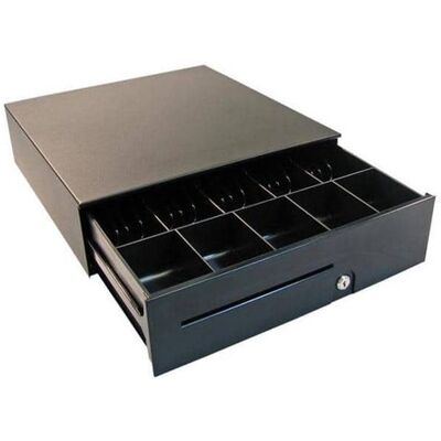 APG Cash Drawer - APG T320-BL1616-P S100 Printer Drawer Cable Req 5Billx5Coin Till Plastic Bill Hold APG Cash Drawer - APG T320-BL1616-P S100 Printer Drawer Cable Req 5Billx5Coin Till Plastic Bill Hold