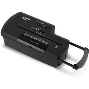 Aurora - AU800SZ Professional 8-Sheet Strip Cut Paper Shredder/CD/Credit Card Shredder Without Wastebasket, No Basket - Black Aurora - AU800SZ Professional 8-Sheet Strip Cut Paper Shredder/CD/Credit Card Shredder Without Wastebasket, No Basket - Black