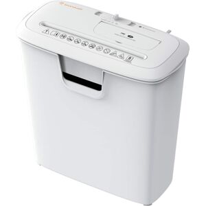 Bonsaii - Quiet Strip-Cut Shredder - Up to 8 Sheets, Offering high Security, CDs, Credit Cards - Equipped with a 3.4-Gallon bin - White Bonsaii - Quiet Strip-Cut Shredder - Up to 8 Sheets, Offering high Security, CDs, Credit Cards - Equipped with a 3.4-Gallon bin - White