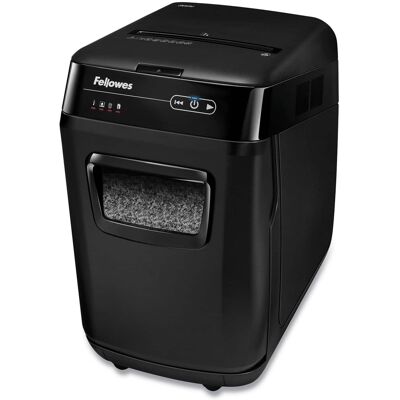 Fellowes - Automax 200m Auto Feed Micro-Cut Shredder, 200 Auto/10 Manual Sheet Capacity Fellowes - Automax 200m Auto Feed Micro-Cut Shredder, 200 Auto/10 Manual Sheet Capacity