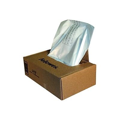 Fellowes - Bags 38 Gal., 50/Box - Clear Fellowes - Bags 38 Gal., 50/Box - Clear