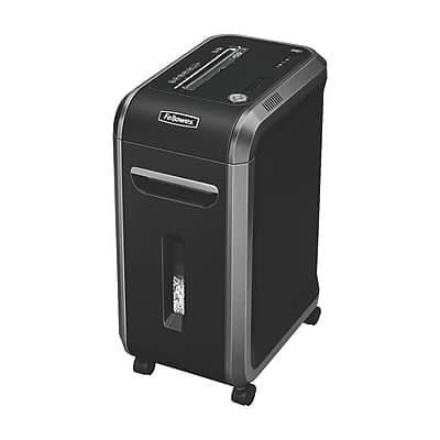 Fellowes - Powershred 99Ci 18-Sheet Cross-Cut Commercial Shredder - Black/Dark Silver Fellowes - Powershred 99Ci 18-Sheet Cross-Cut Commercial Shredder - Black/Dark Silver