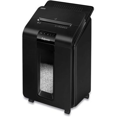 Fellowes - Automax 100m Auto Feed Micro-Cut Shredder, 100 Auto/10 Manual Sheet Capacity Fellowes - Automax 100m Auto Feed Micro-Cut Shredder, 100 Auto/10 Manual Sheet Capacity