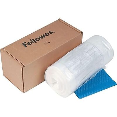 Fellowes - Shredder Bags 25 Gal., 50/Box - Clear Fellowes - Shredder Bags 25 Gal., 50/Box - Clear