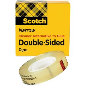 Scotch - Double-Sided Tape Clear 0.5Inch x 75 ft Scotch - Double-Sided Tape Clear 0.5Inch x 75 ft