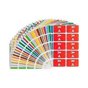 Smead - AlphaZ ACCS Color-Coded Labels, A-Z Index, 2200/Box - Assorted Smead - AlphaZ ACCS Color-Coded Labels, A-Z Index, 2200/Box - Assorted