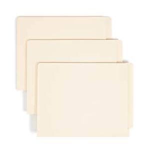 Smead - Shelf-Master End Tab File Folder, Straight Cut, Letter Size, 100/Box - Manila Smead - Shelf-Master End Tab File Folder, Straight Cut, Letter Size, 100/Box - Manila