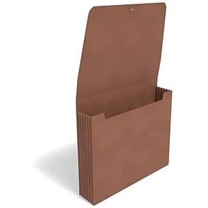 Staples - Reinforced Expanding Wallet, Elastic Closure, Letter Size, 10/Box - Brown Staples - Reinforced Expanding Wallet, Elastic Closure, Letter Size, 10/Box - Brown